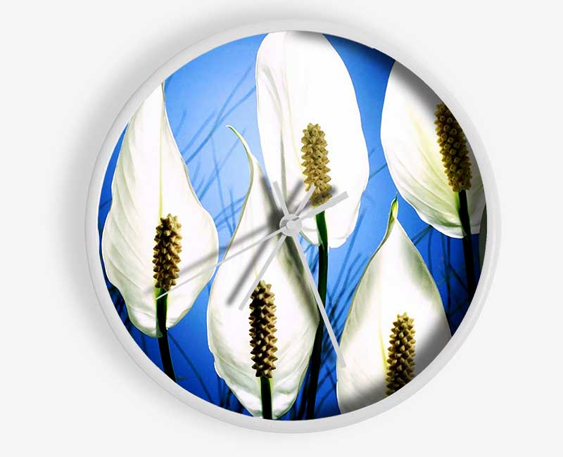 White March Clock - Wallart-Direct UK