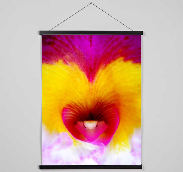Flower Lips Hanging Poster - Wallart-Direct UK