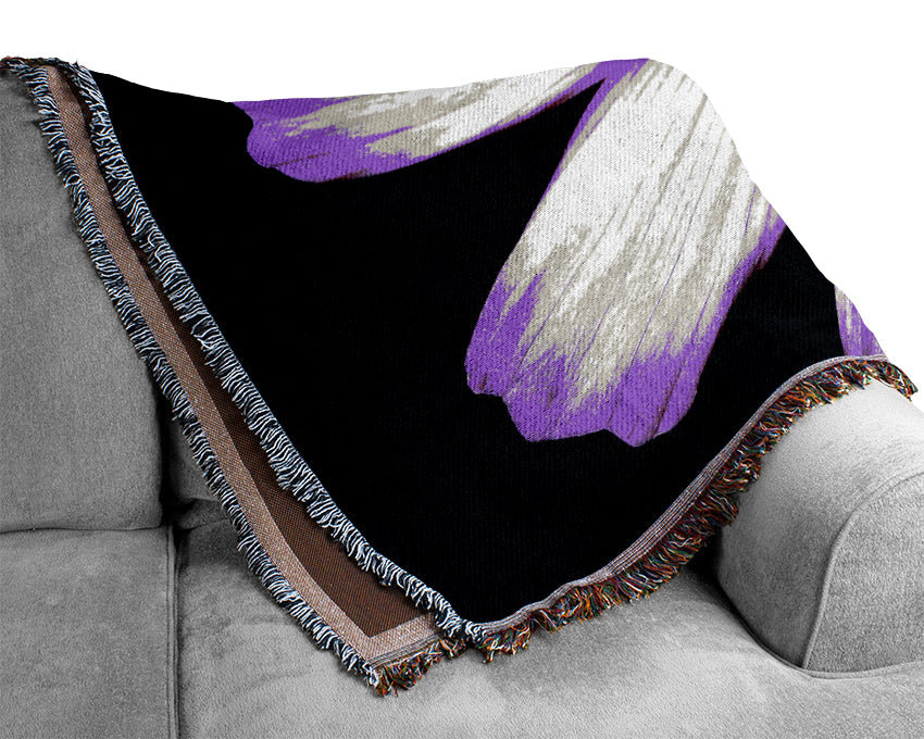 Pink Petal Stunner Woven Blanket