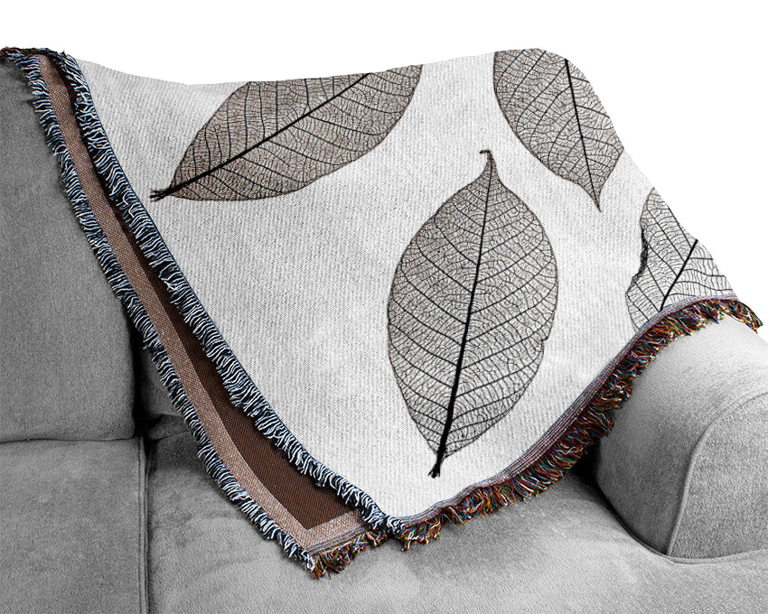 Leaves Power Woven Blanket