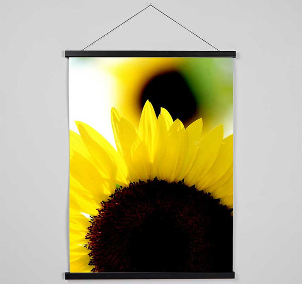 Vibrant Yellow Sunflower Hanging Poster - Wallart-Direct UK
