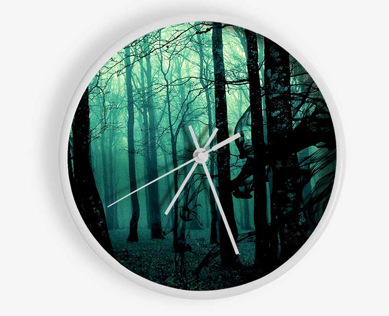 Emerald Whisper Clock - Wallart-Direct UK