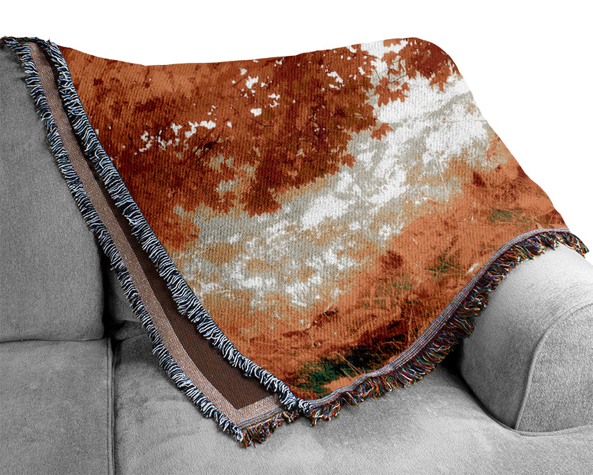 The Joy Of Autumn Woven Blanket