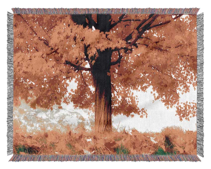 The Joy Of Autumn Woven Blanket