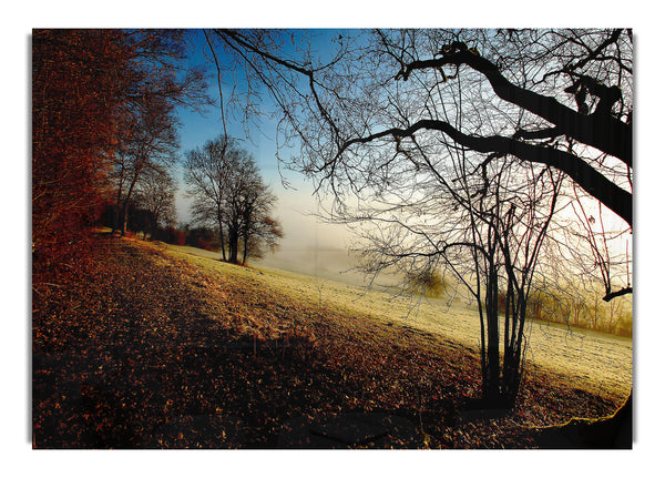 Nebliger Herbstmorgen