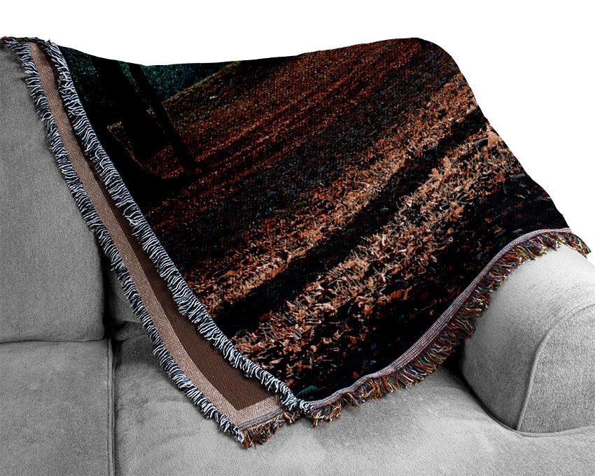 Autumn Light Woven Blanket