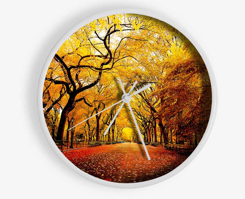 Wide Alley Clock - Wallart-Direct UK