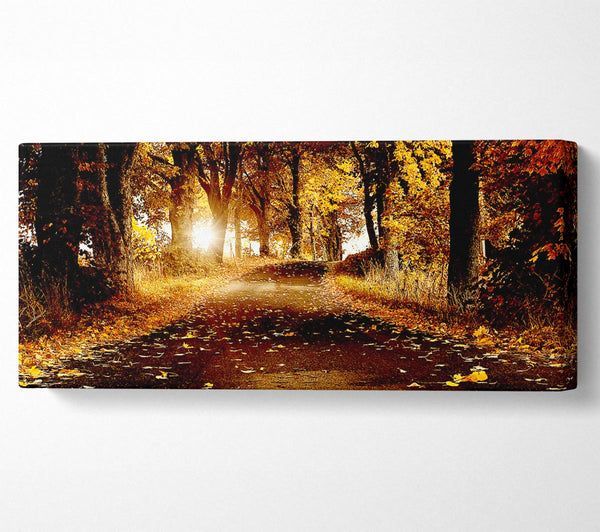 Goldene Herbstblätter
