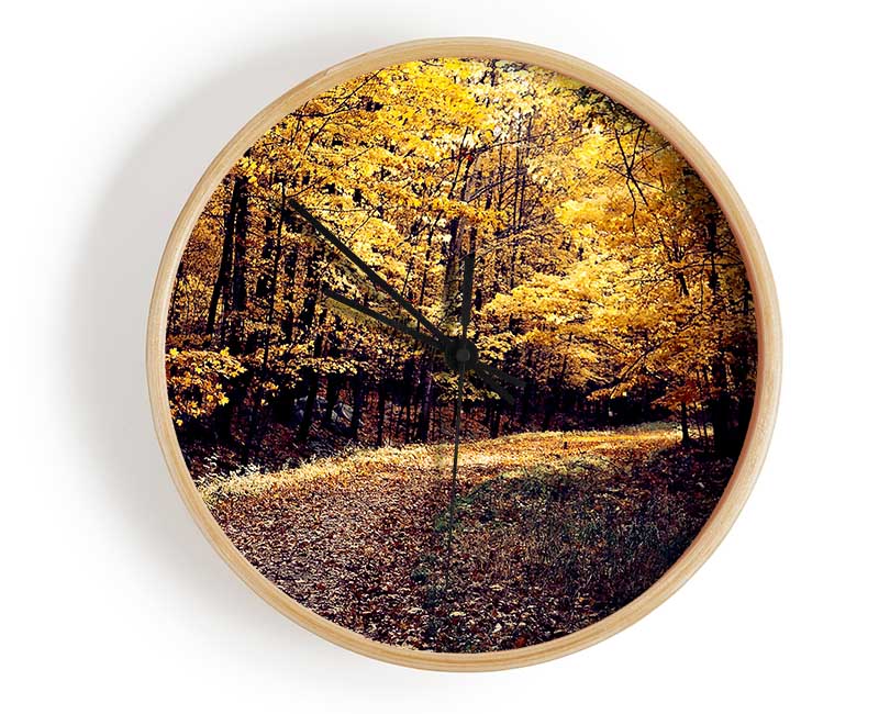 Forest Road Clock - Wallart-Direct UK