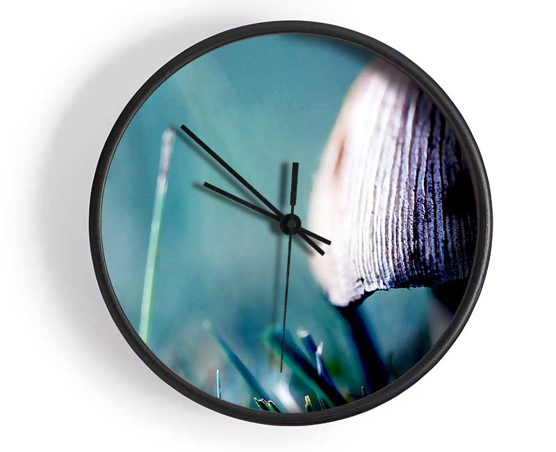 Wild Mushroom Clock - Wallart-Direct UK