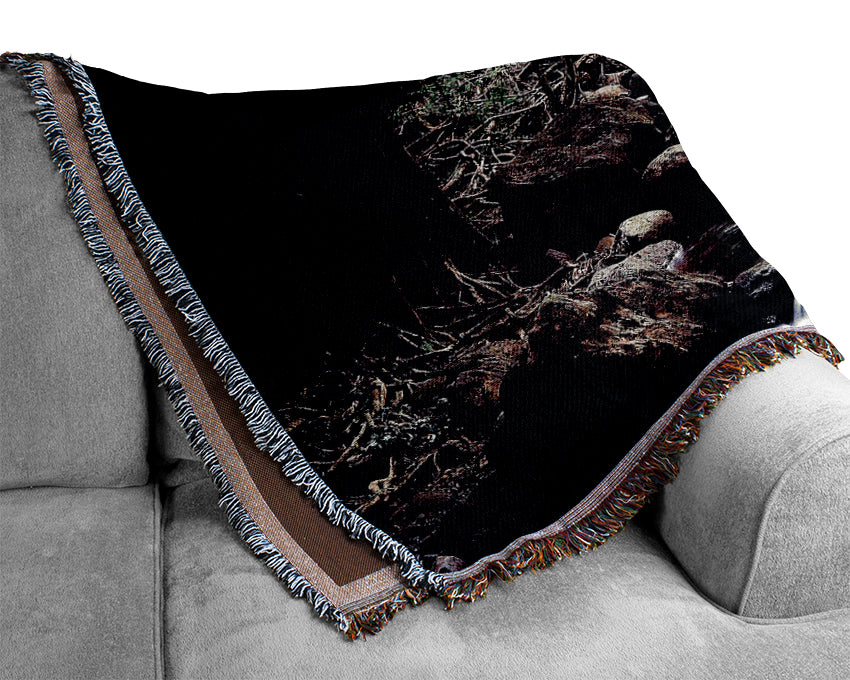 Rainforest Creek Woven Blanket