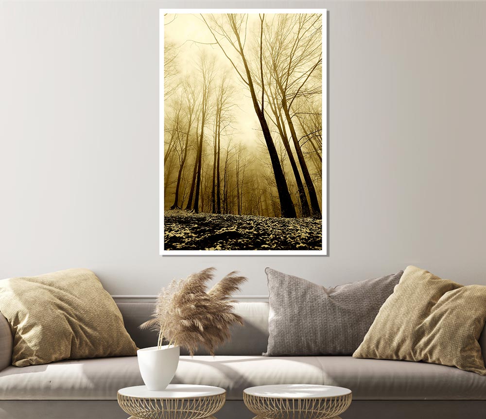 In The Depth Of The Forest Print Poster Wall Art