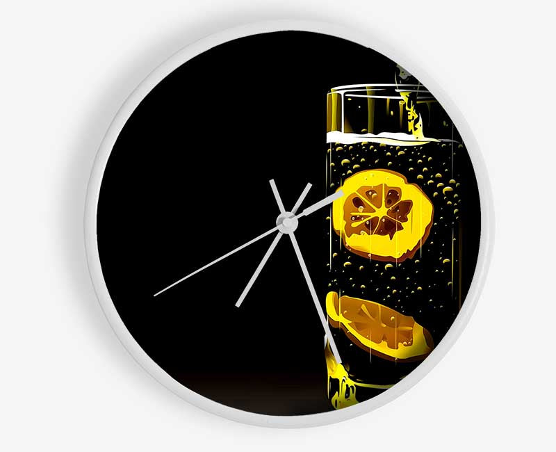 Water With Lemon Clock - Wallart-Direct UK