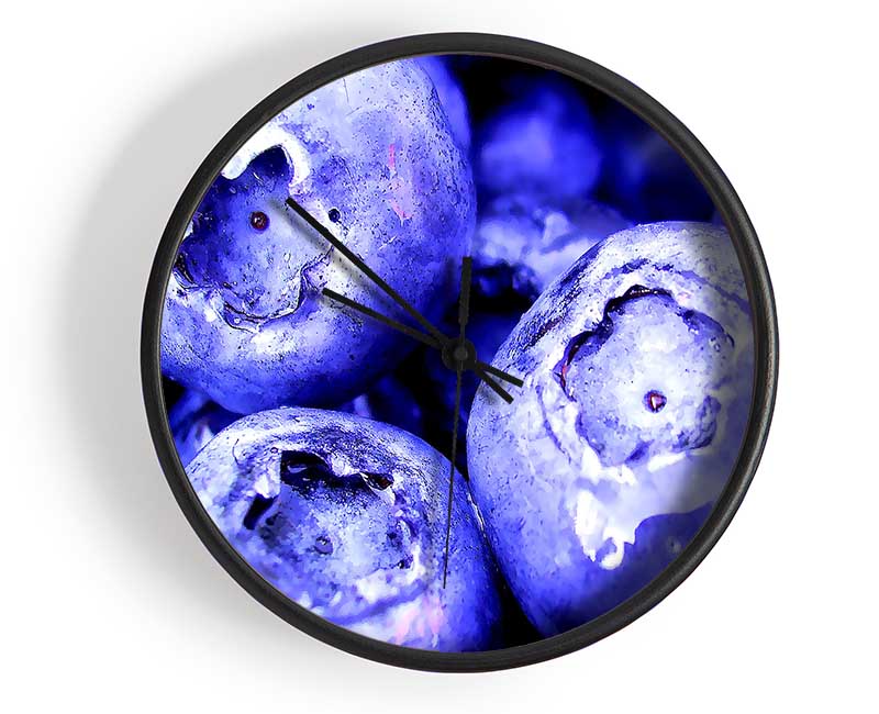 Blueberry Clock - Wallart-Direct UK