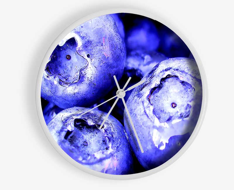 Blueberry Clock - Wallart-Direct UK