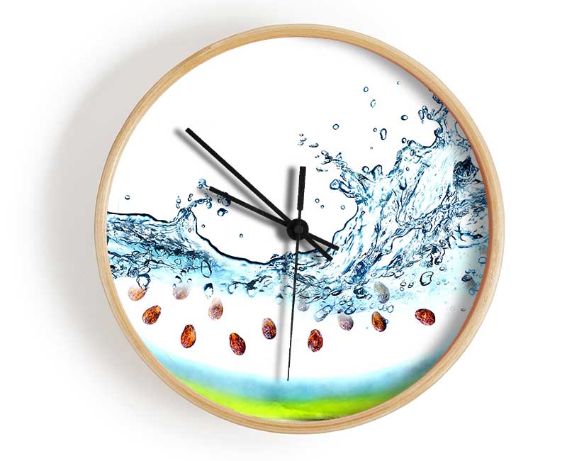 Watermelon Creativity Clock - Wallart-Direct UK