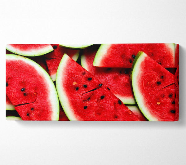 Geschnittene Wassermelone