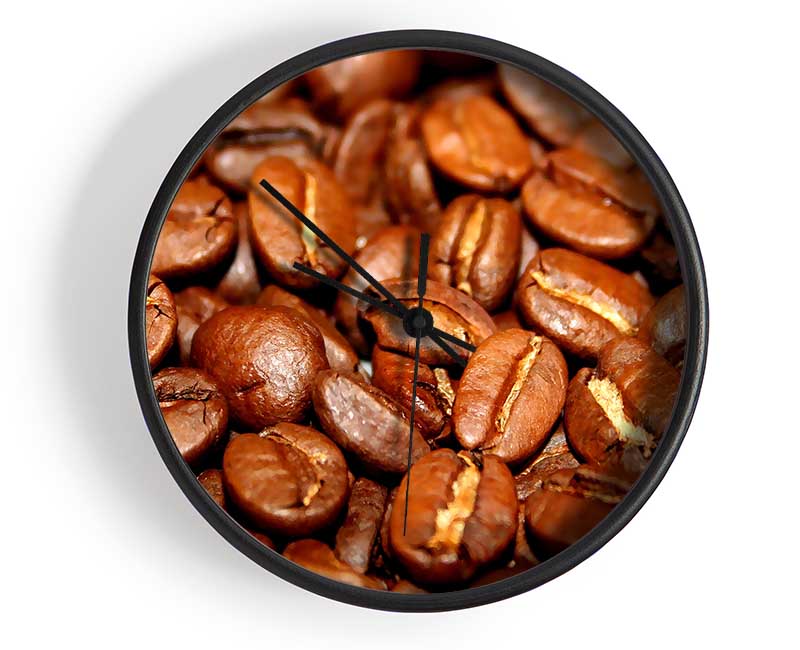 Roasted Coffee Beans Clock - Wallart-Direct UK