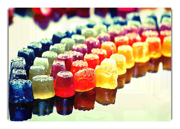 Bunte Gelees