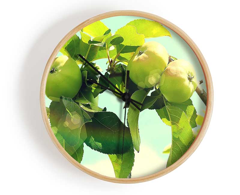 Apple Tree Clock - Wallart-Direct UK