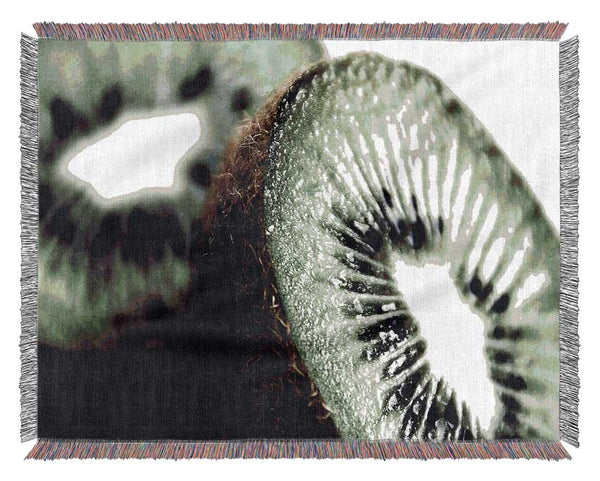 Fresh Kiwi 1 Woven Blanket
