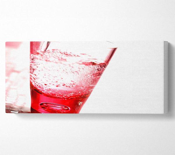 Pink Glass Of Water