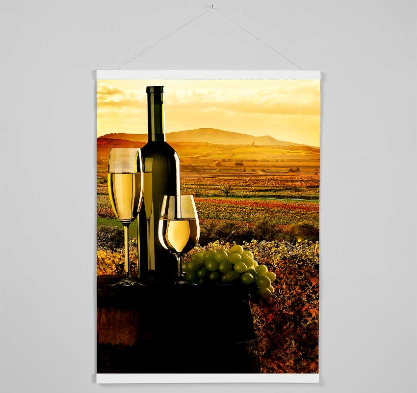 Wine Region Hanging Poster - Wallart-Direct UK