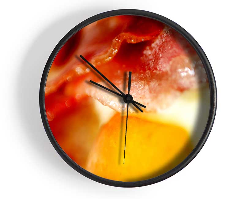 Bacon And Eggs Clock - Wallart-Direct UK