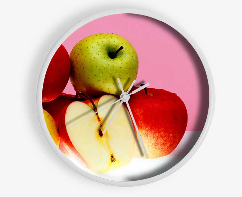 Apple Surprise Clock - Wallart-Direct UK