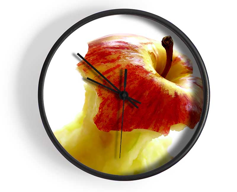 The Core Of An Apple Clock - Wallart-Direct UK