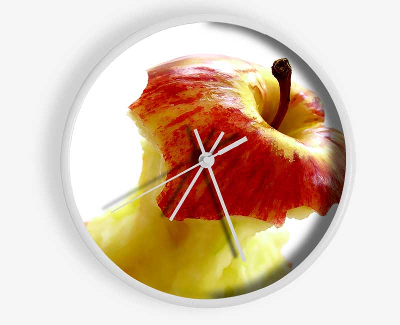 The Core Of An Apple Clock - Wallart-Direct UK