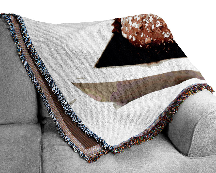 Trio Of Chocolates Woven Blanket