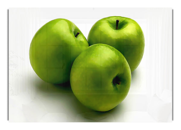 Shining Green Apples