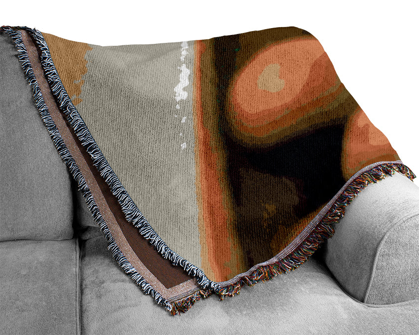 Pea Pod Woven Blanket