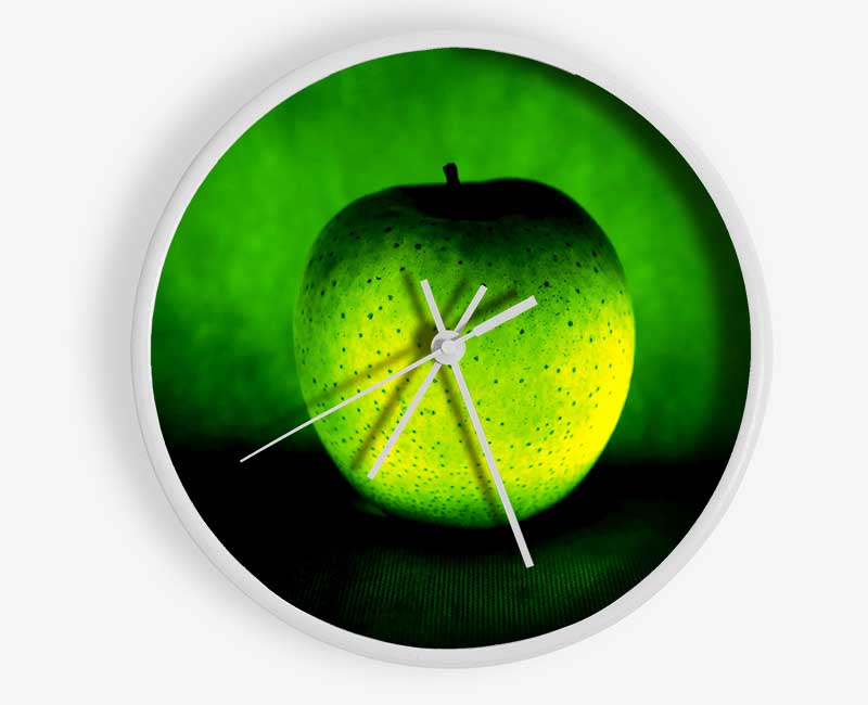 The Glowing Apple Clock - Wallart-Direct UK