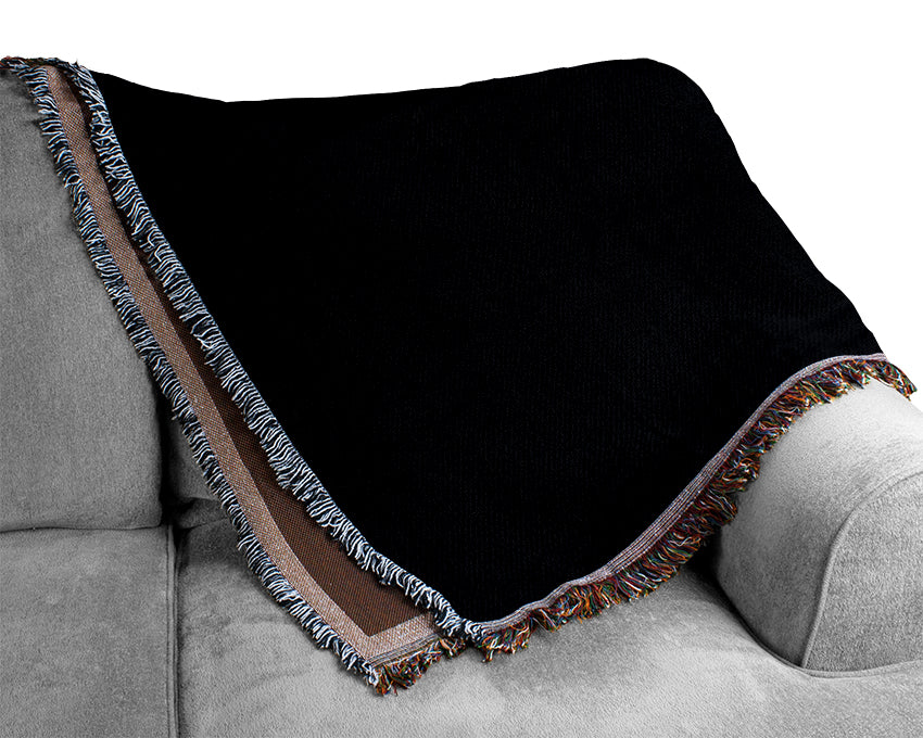 Espresso Drop Woven Blanket