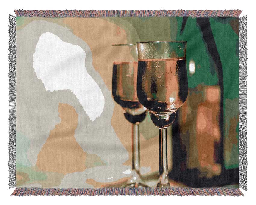 Wine Lovers Woven Blanket