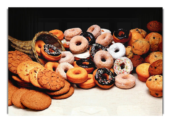 Donuts und Kekse