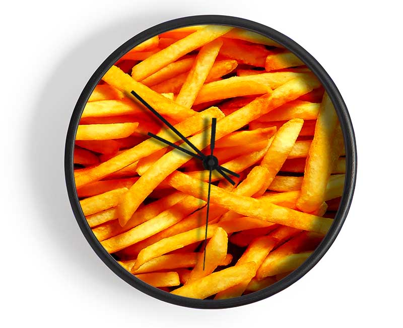 Any One For Chips Clock - Wallart-Direct UK