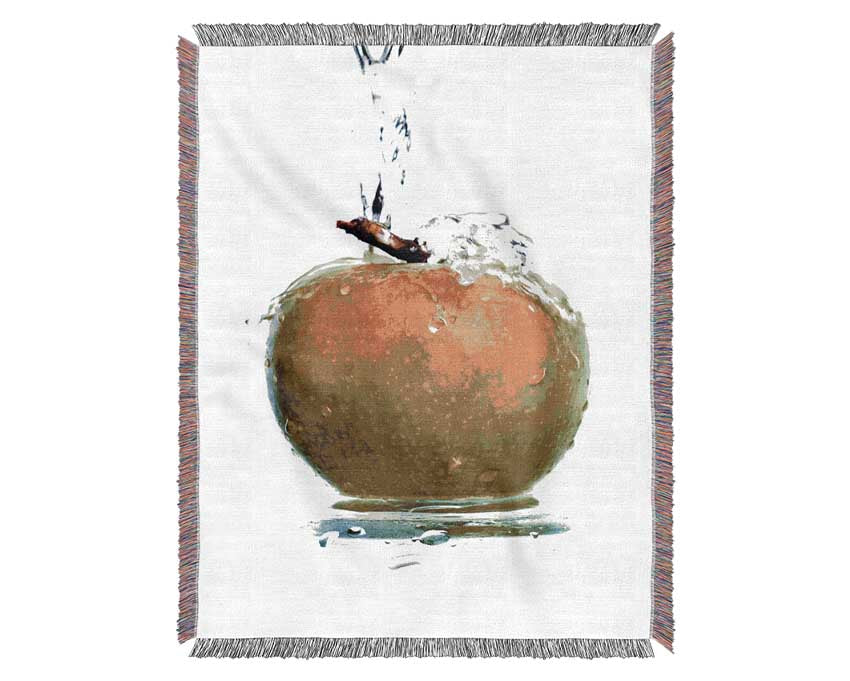 Apple Waterfall Woven Blanket