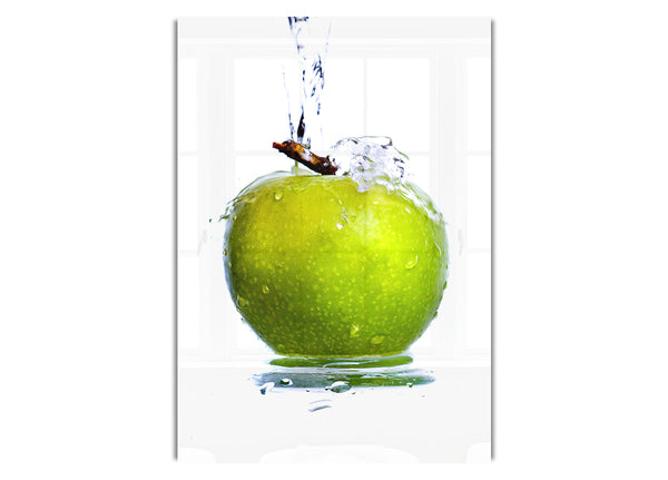 Apfel-Wasserfall