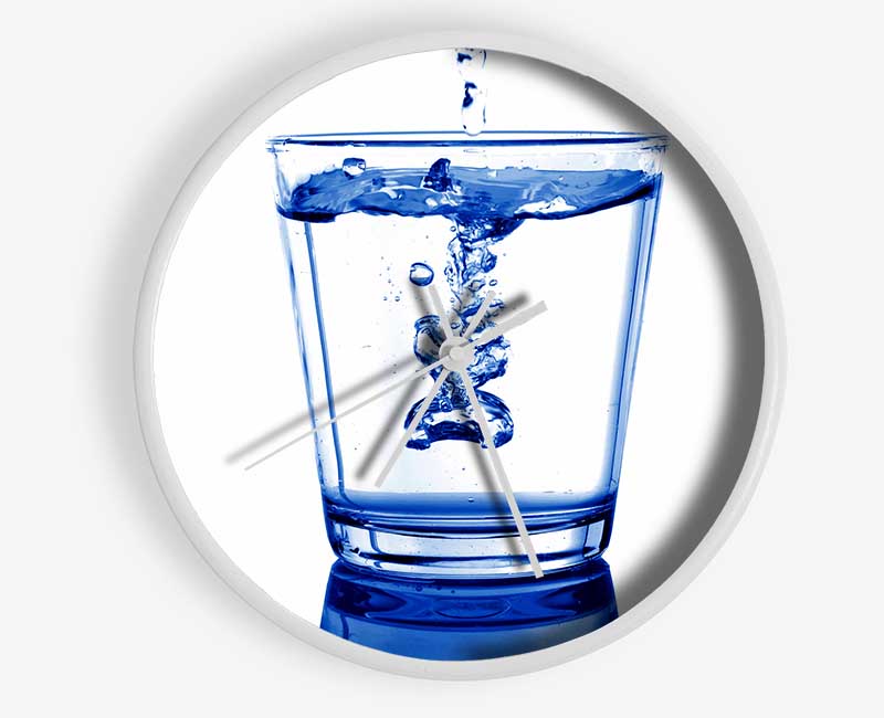 Water Glass Clock - Wallart-Direct UK