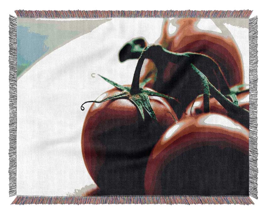 Tomato Stalk Woven Blanket