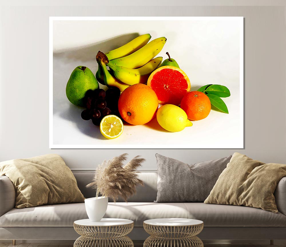 Fruit Harvest Print Poster Wall Art
