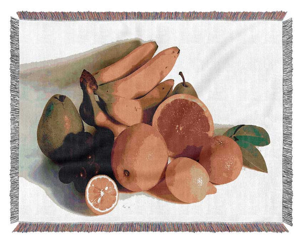 Fruit Harvest Woven Blanket
