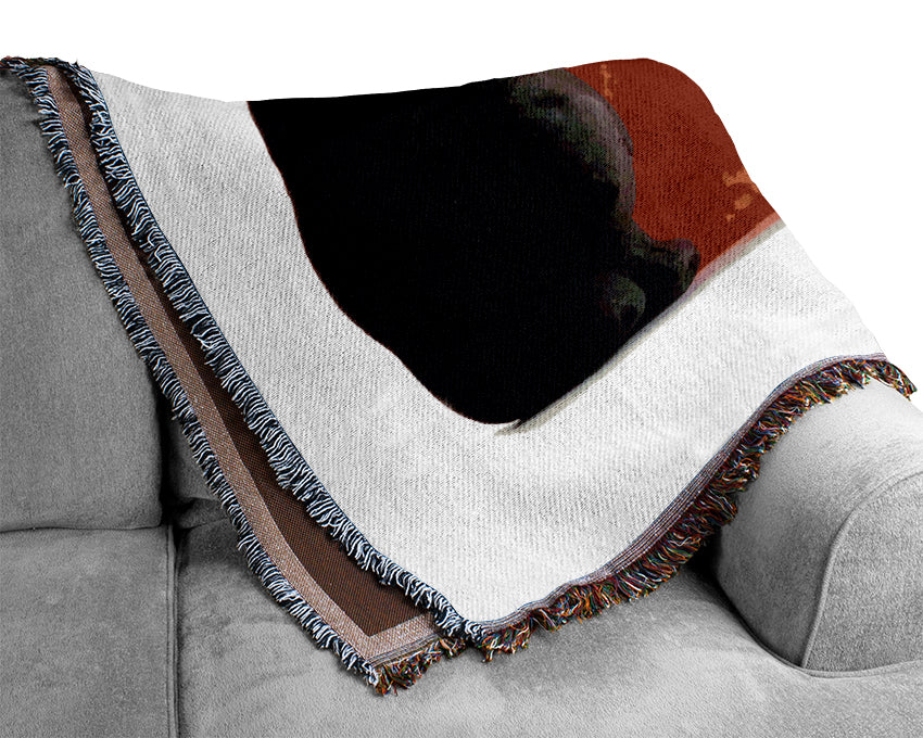 Jelly Baby Smiles Woven Blanket
