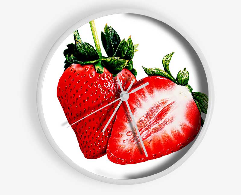 Strawberrys Clock - Wallart-Direct UK