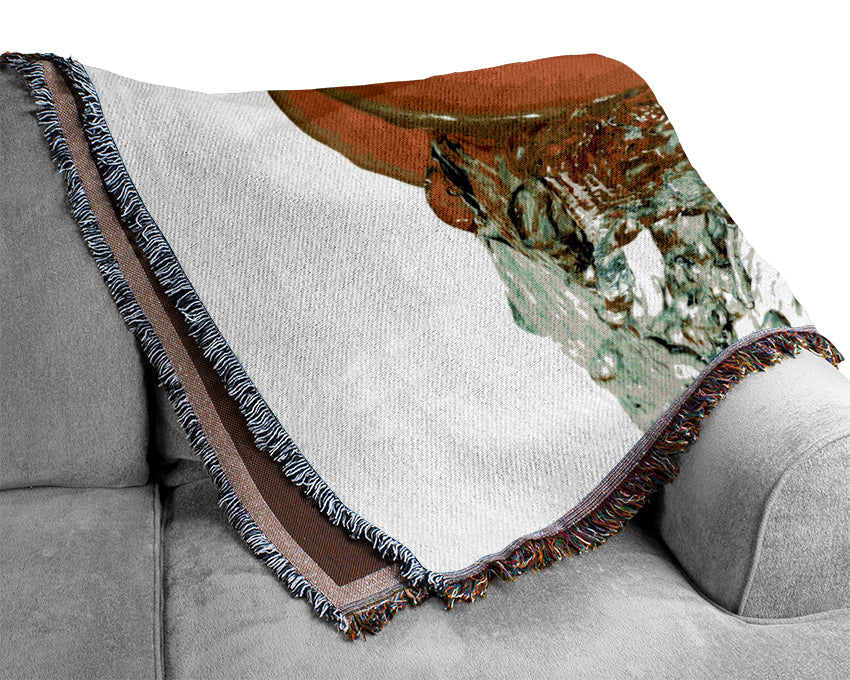 Exotic Splash Woven Blanket