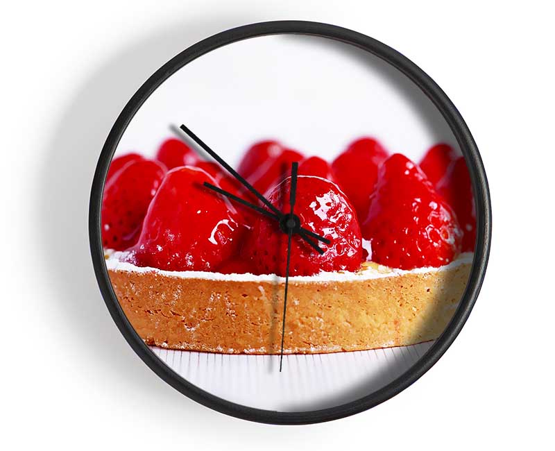 Strawberry Tart Clock - Wallart-Direct UK