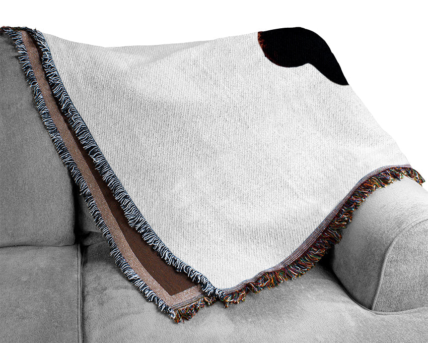 Mocha Cream And Chocolate Muffin Woven Blanket